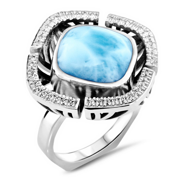 MarahLago Aspen Collection Larimar Ring