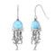 MarahLago SeaLife Collection Larimar Jellyfish Earrings