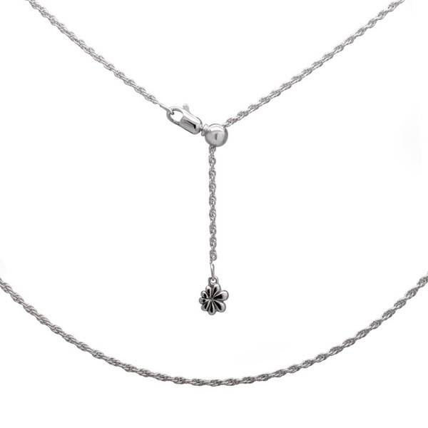 MarahLago Sterling Silver Loose Rope Chain