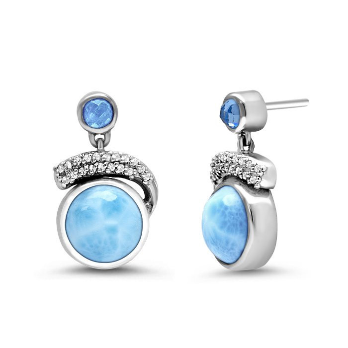 larimar earrings for sale