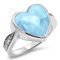 MarahLago Sapphire Heart Larimar Ring