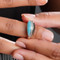MarahLago Horizon Larimar Ring  - on a hand