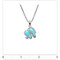 Elephant Larimar Charm/Pendant/Necklace - ruler