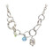 Multi-stone Larimar Necklace by Marija's Jewelry - clasp