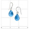 Premier Collection Larimar Teardrop Hook Earrings - ruler