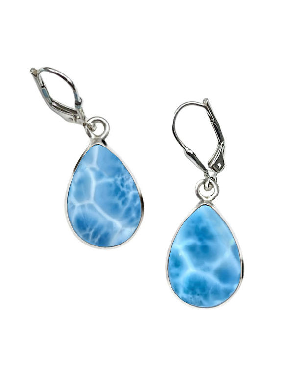 Larimar outlets earrings