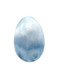 Carved Larimar Egg (#267)