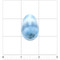 Carved Larimar Egg (#267) - ruler