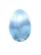 Carved Larimar Egg (#267)