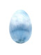 Carved Larimar Egg (#267)