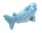  Carved Larimar Dolphin (#934) - 3/4 view, "back" from tail