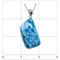 Premier Collection Larimar Pendant - Large (#LMB-365) - ruler