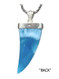 Premier Collection Shark Tooth Larimar Pendant - Large (#LMB-213) - Back