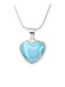 Larimar Heart Necklace - Small (LF086)