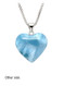 Premier Collection Double-Sided Larimar Heart Pendant -Small (#LMB-H077) - other side