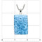 Museum Quality Premier Collection Rectangular Larimar Pendant - Large (#LMB-349R) - ruler