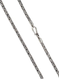 Oxidized Sterling Silver 3.5mm Byzantine Chain - 20"