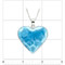 Premier Collection Larimar Heart Pendant - Large (LMB-288) - ruler