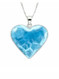 Premier Collection Larimar Heart Pendant - Large (LMB-288)