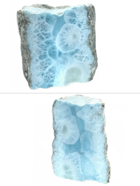 Larimar Rocks - Rough/Tube/Geode/Slab (#159) - thumbnail