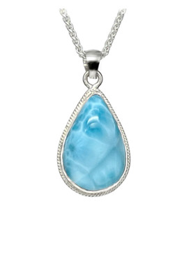 ◯larimar◯ Amazon.com: 925 Sterling Silver Natural Larimar Heart
