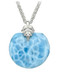 Premier Collection Larimar Pendant - Medium (#LMB-107L)