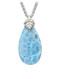 Premier Collection Larimar Teardrop Pendant - Medium (#LMB-132L) - thumbnail