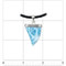 Premier Collection Larimar Shark Necklace (LMB-129S) - ruler