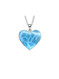 Premier Collection Larimar Heart Pendants - Small/Medium