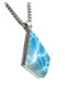 Premier Collection Freeform Larimar Necklace - Large (LMB-263N) - right