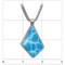Premier Collection Freeform Larimar Necklace - Large (LMB-263N) - ruler