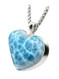 Premier Collection Larimar Heart Pendant - Large (LMB-482) - left
