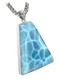 Premier Collection Freeform Larimar Necklace - Large (LMB-558) - right