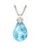 Teardrop Larimar Pendant - Large (LMB-111)