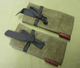The bags have sturdy ties to hold everything in place--so no lost or banged up saw blades (or saws) on the trail.