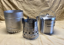 Harlton Cooker, Titanium wind screen and 4-liter Solo Cook Pot
$ 210.00
3 lbs. 8oz