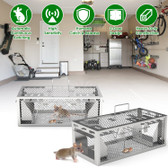 Humane 2-Door Rat and Mouse Trap - Reusable - Set of 2 
