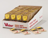 Case of 72 - Victor Professional Wooden Mouse Traps