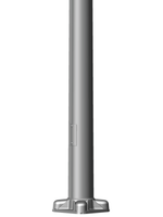 Round Tapered Aluminum Anchor Base Light Pole Base Detail