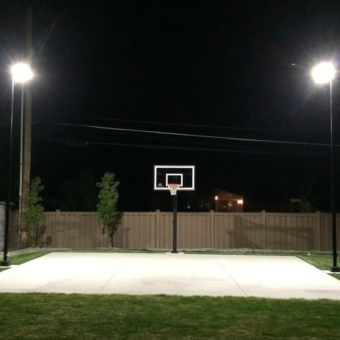 #5776: Home Backyard Basketball Court Lighting Step by Step Guide