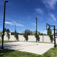 #5776: Home Backyard Basketball Court Lighting - Step by Step Guide