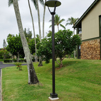 Light pole and brackets for Condo association