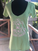 AKA Shield Green Shirt