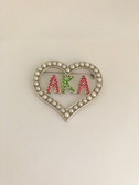 Alpha Kappa Alpha Love Pearl Lapel Pin