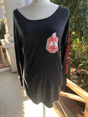 DST Crest with Delta Sigma Theta on Sleeve