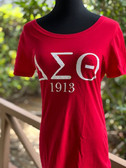 Red DST/1913 Delta Sigma Theta T-Shirt