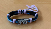 Jack & Jill Pink and Blue Twine Bracelet