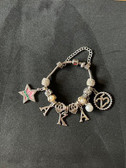 Alpha Kappa Alpha Silver Star Bracelet
