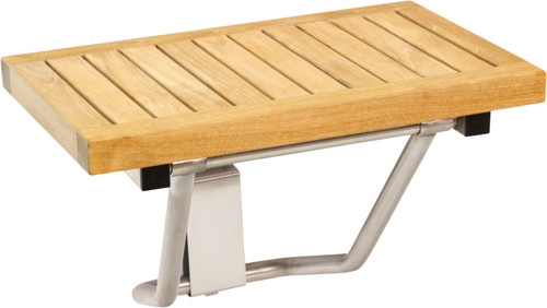 20 Wall Mounting Teak Shower Bench Aqua Teak