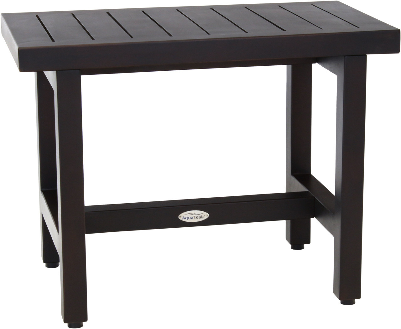 Patented 24 Spa Lotus Mocha Shield Teak Shower Bench Aqua Teak